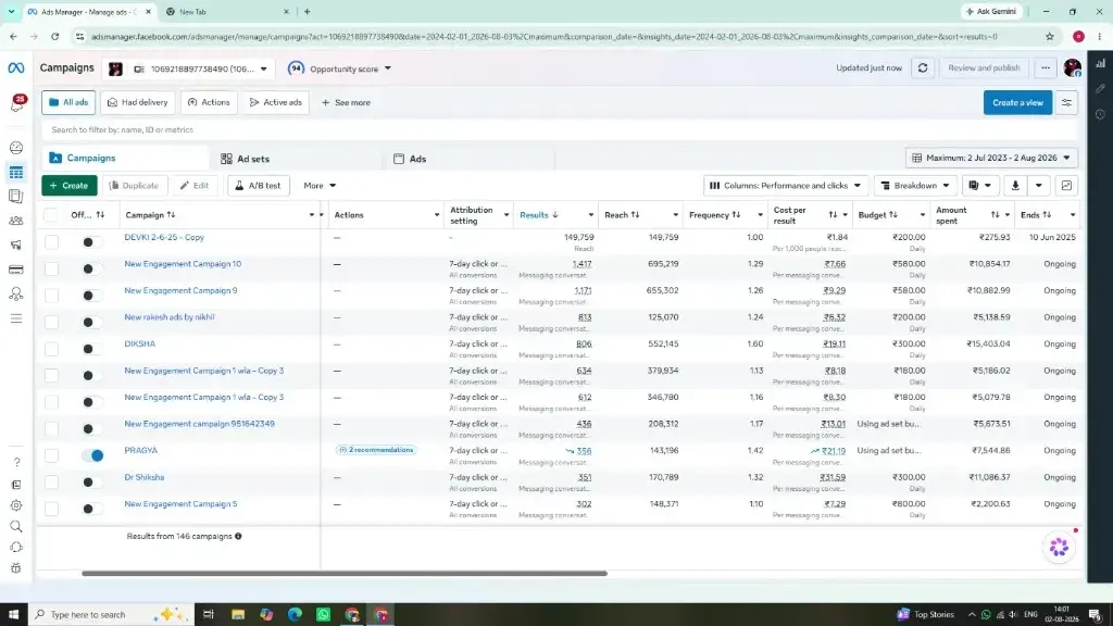 Facebook Ads Manager Conversions